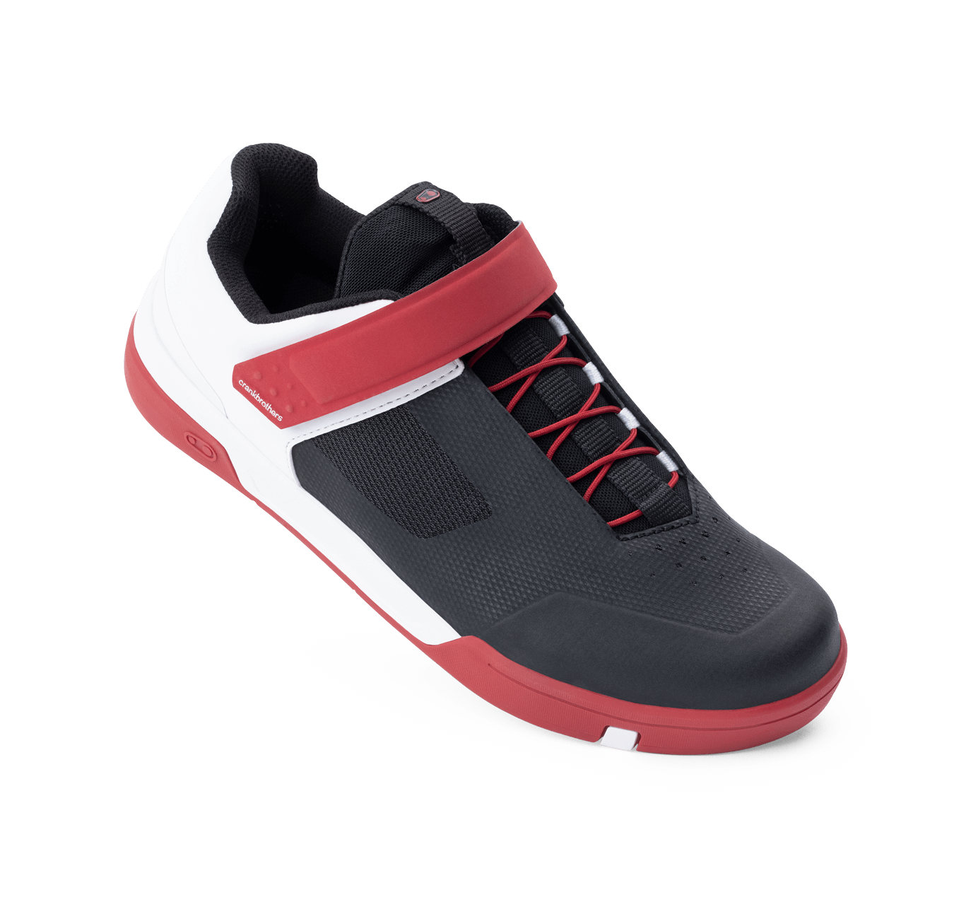 Crankbrothers Stamp Speed Lace Chaussures Rouge/Noir