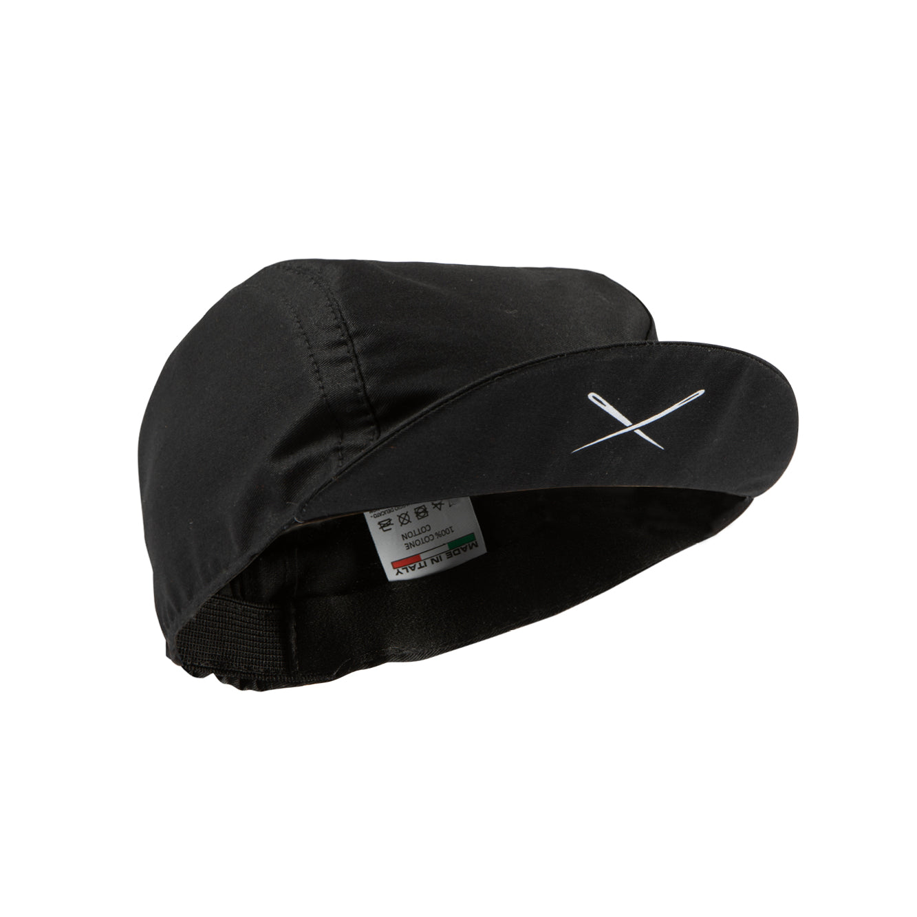 Restrap Clothing Logo casquette cycliste noire respirante
