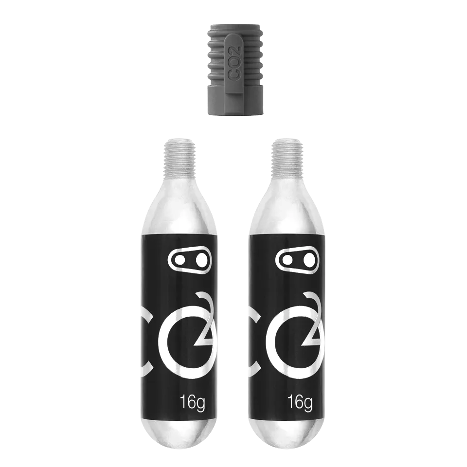 Crankbrothers CO2 gonfleur + 2 cartouches 16 g presta