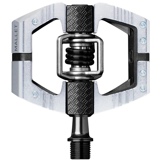 Crankbrothers Mallet Enduro Pédales Automatiques Argent
