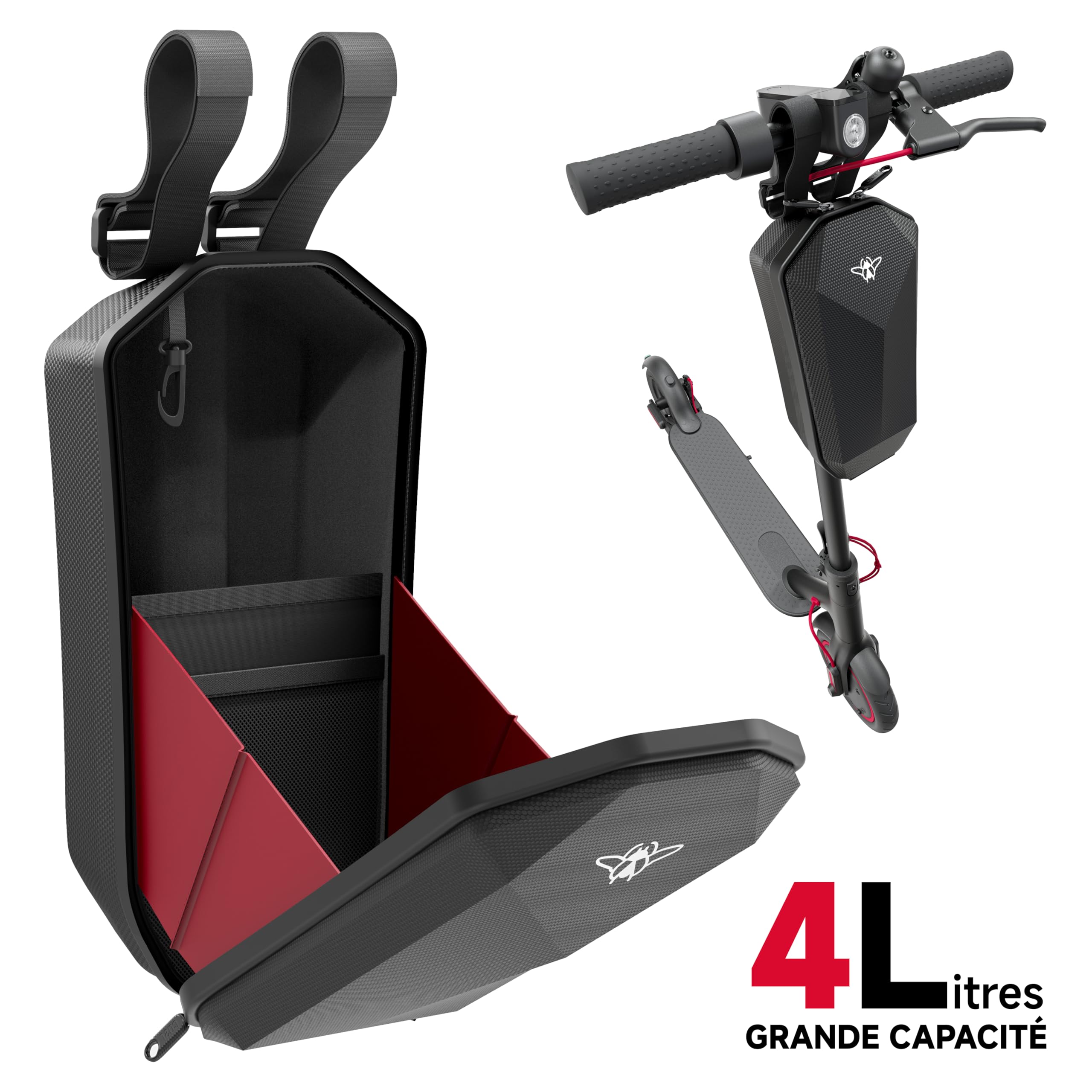 CASR Équipements Bag 4L sacoche vélo noire étanche