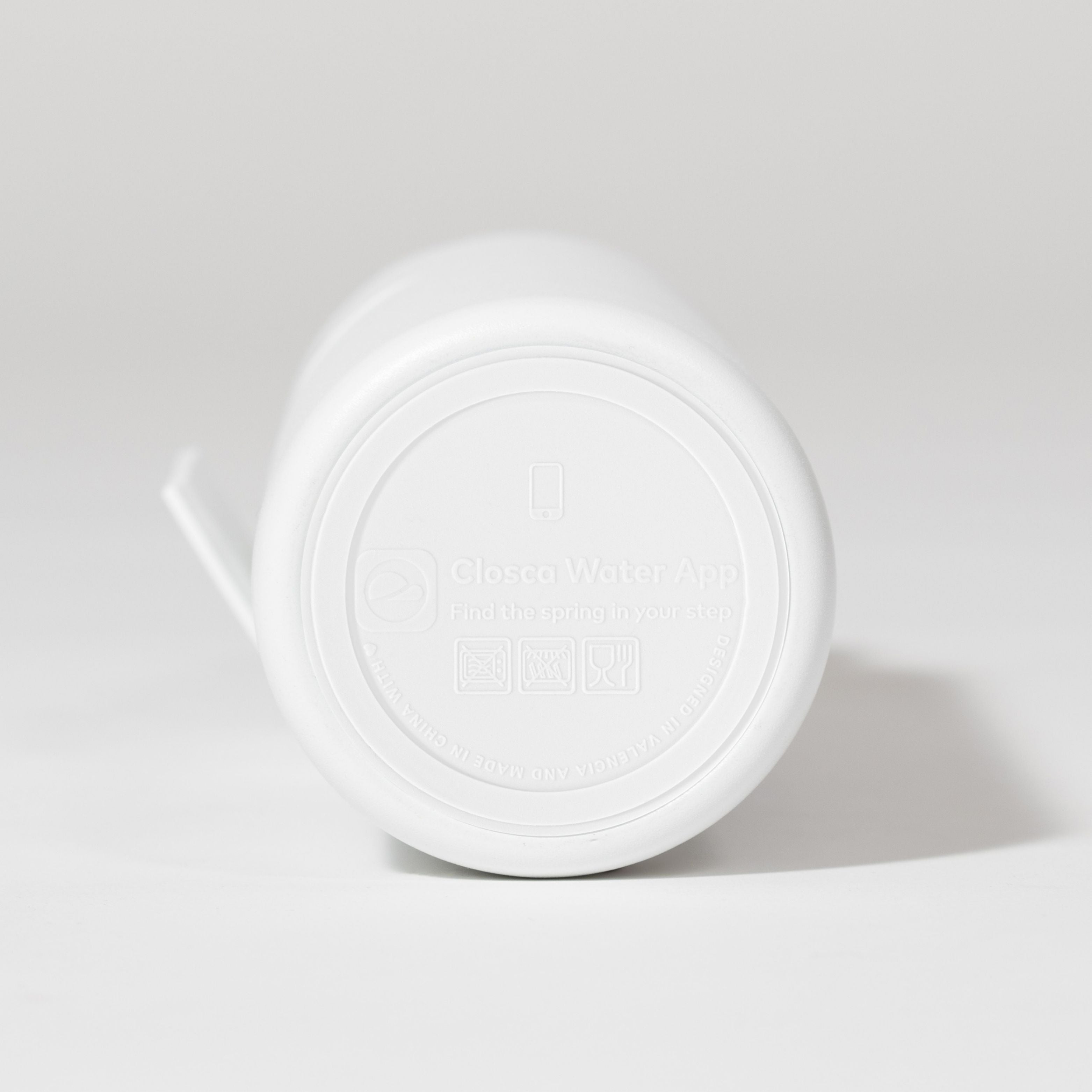 Closca Exhale White gourde isotherme 600ml froid 24h