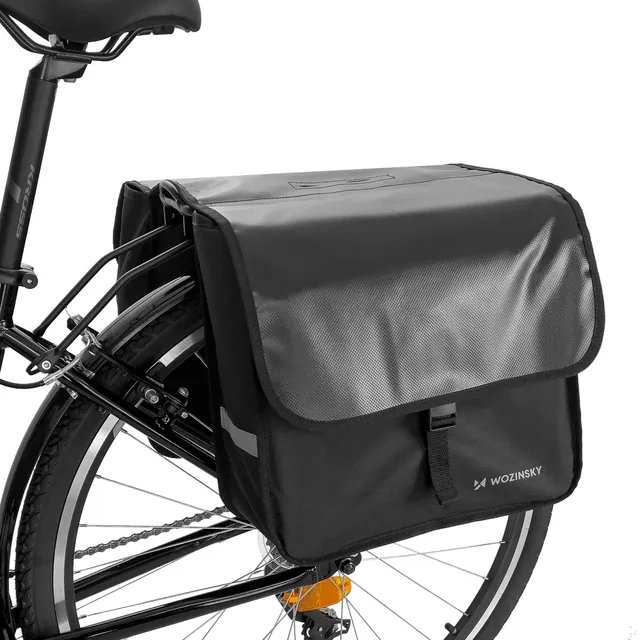Wozinsky WBB34BK sacoche porte-bagages double 28L noire