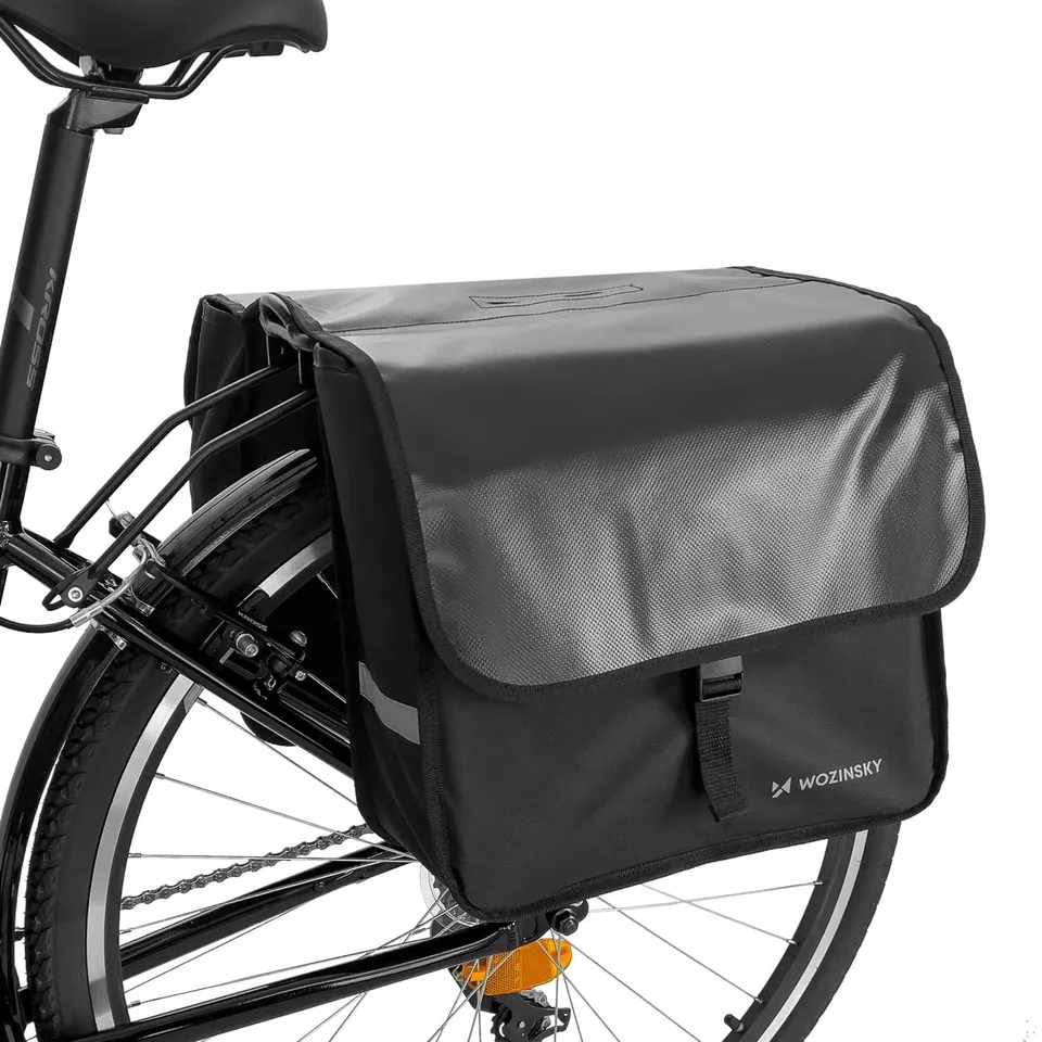 Wozinsky WBB34BK sacoche porte-bagages double 28L noire