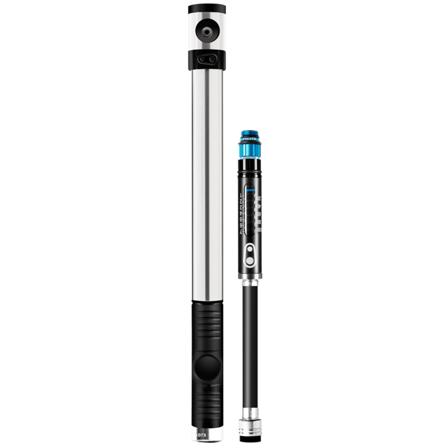 Crankbrothers Klic HP Gauge pompe vélo main manomètre Midnight