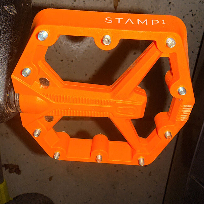 Crankbrothers Stamp 1 Gen 2 Large Pédales Plates Nylon Noir Concaves