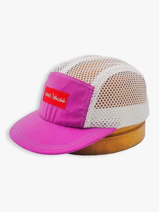 Grimel x Velocidade Casquette sport Violet mesh