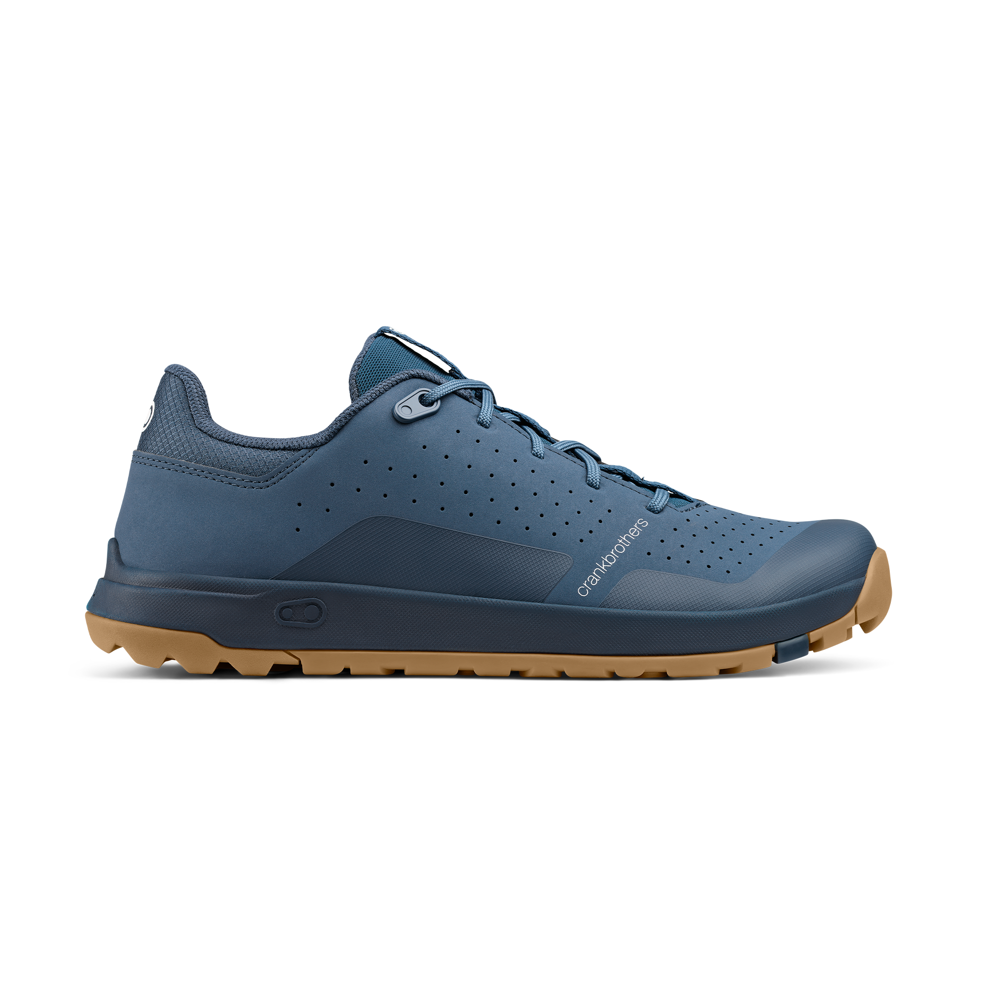 Crankbrothers Stamp Trail Lace chaussures VTT Navy/Gum plates