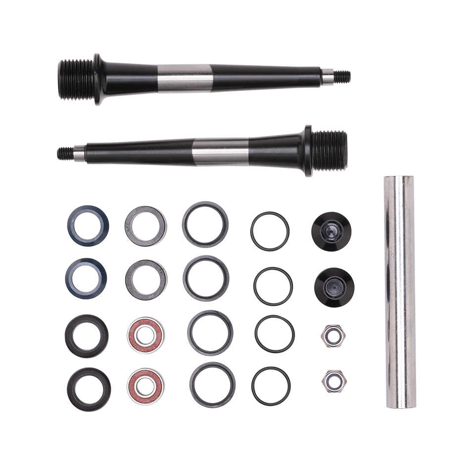 Crankbrothers Pedal Accessories Spindle Kit axe long entretien