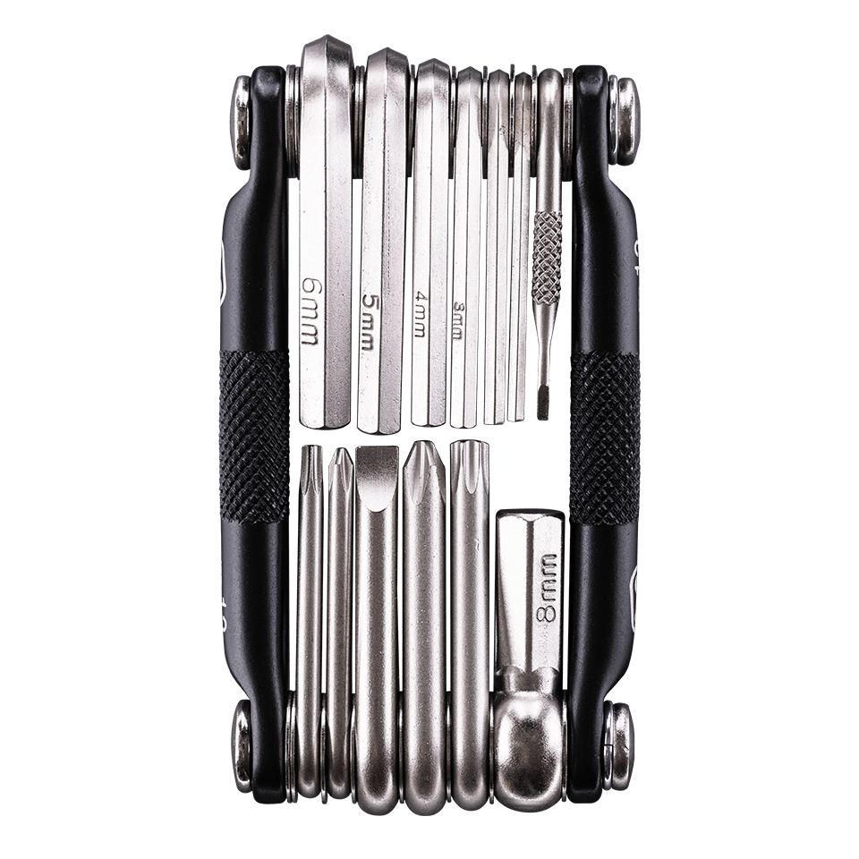 Crankbrothers M13 multi-outil vélo Noir Mat 13 fonctions