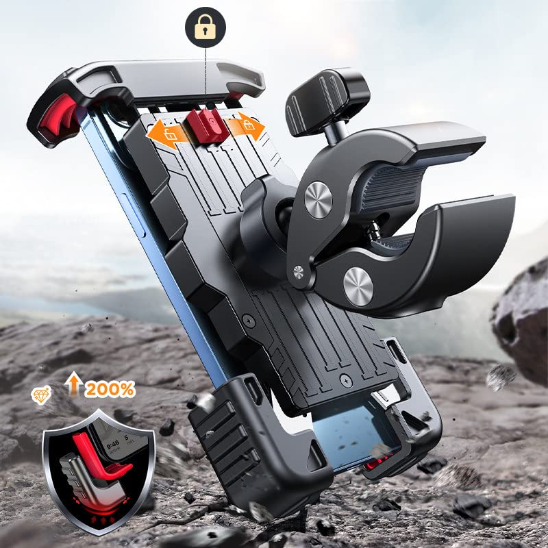 Wozinsky Support Téléphone Vélo Guidon 360° 4,7-6,8"
