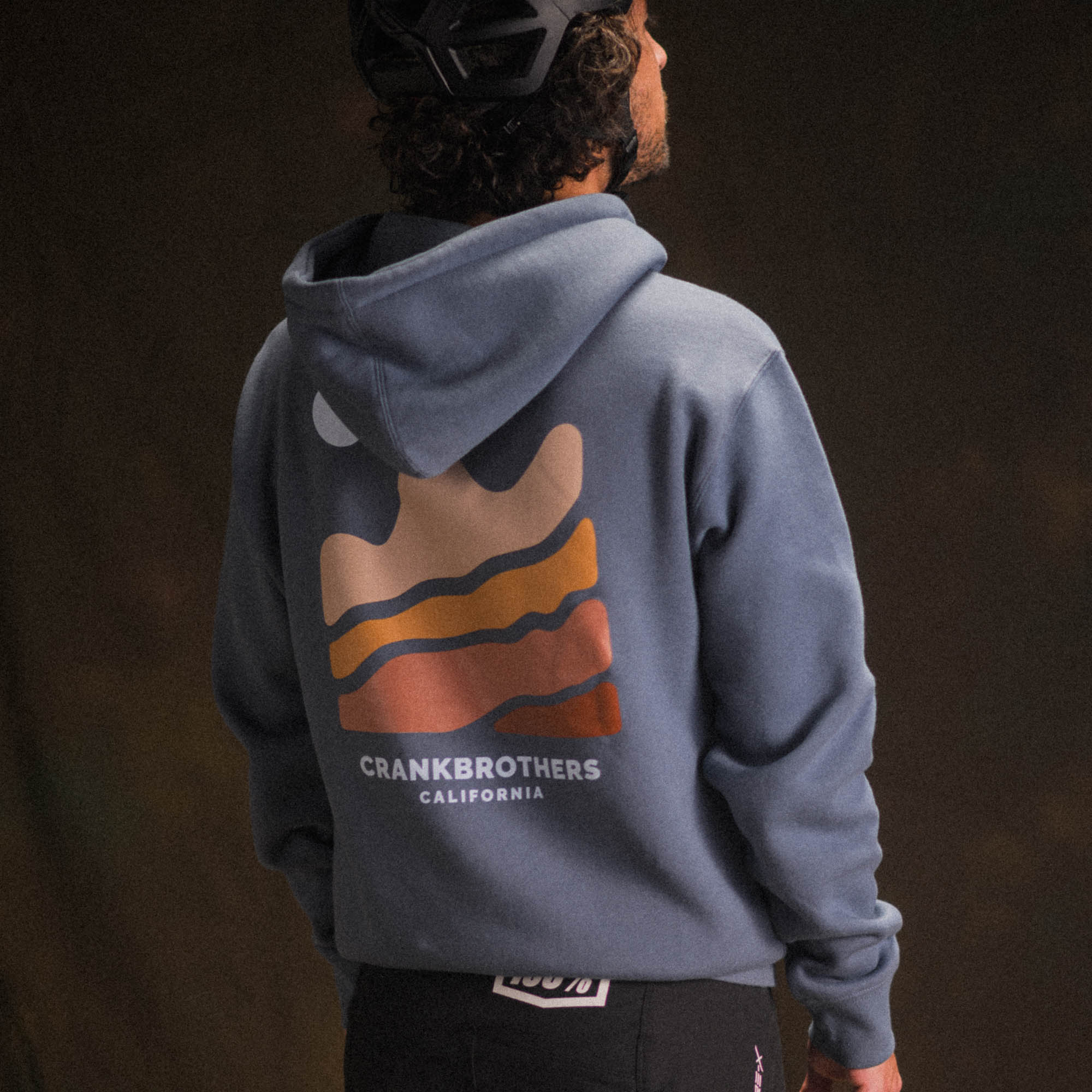 Crankbrothers Big Bend Hoodie sweat à capuche coton M