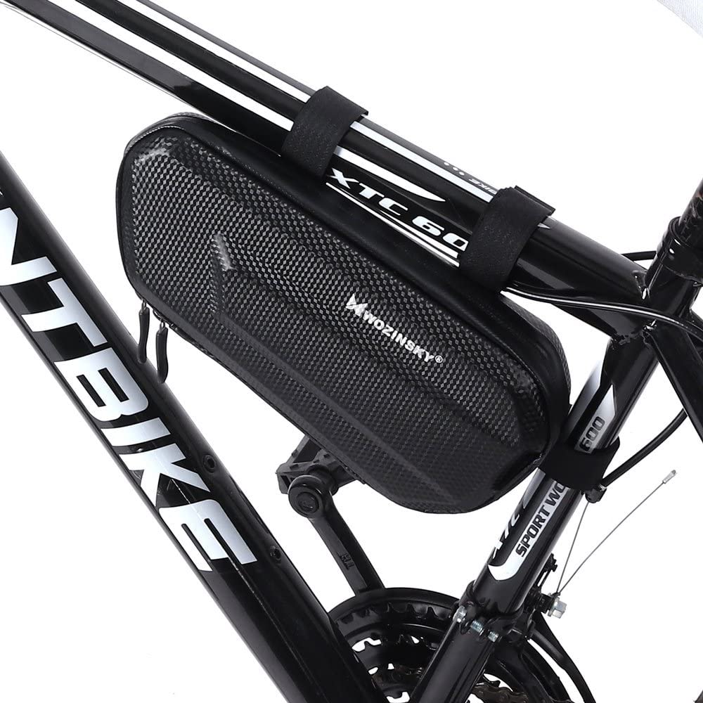 Wozinsky Sacoches de Cadre Sacoche Vélo 1,5 L Noir Étanche