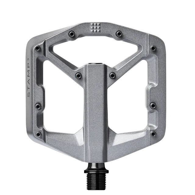 Crankbrothers Stamp 3 Small pédale plate magnésium gris