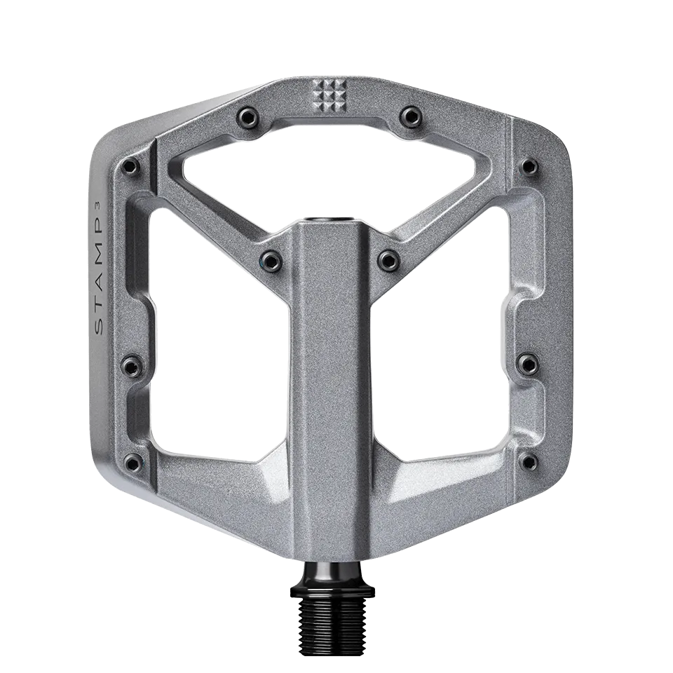 Crankbrothers Stamp 3 Small pédale plate magnésium gris