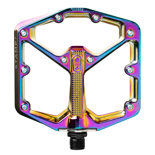 Crankbrothers Stamp 7 Large Pédale Plate Oil Slick Alu 11mm