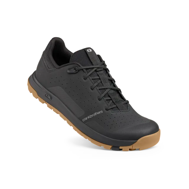 Crankbrothers Stamp Trail Lace chaussures plates Black/Gum grip MC2