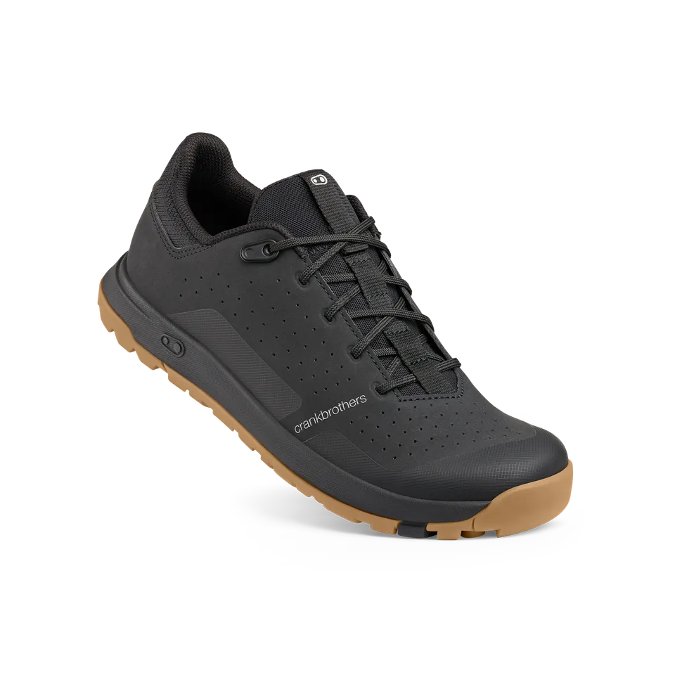 Crankbrothers Stamp Trail Lace chaussures plates Black/Gum grip MC2