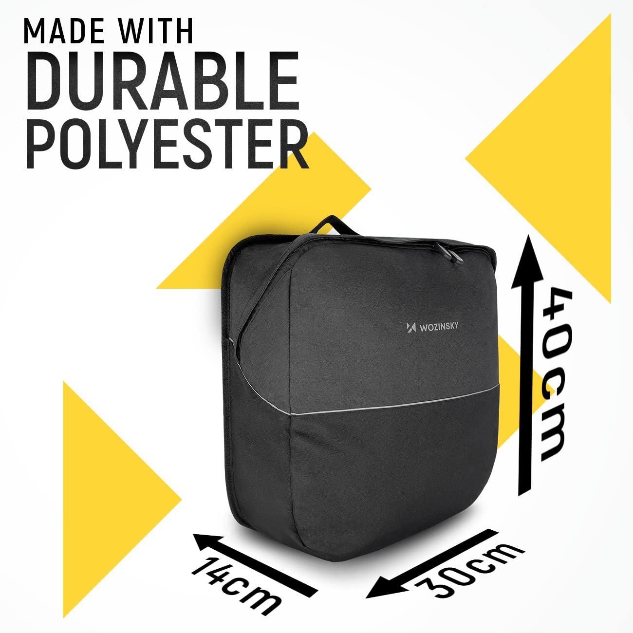Wozinsky WBB32BK sacoche porte-bagages 24L noire