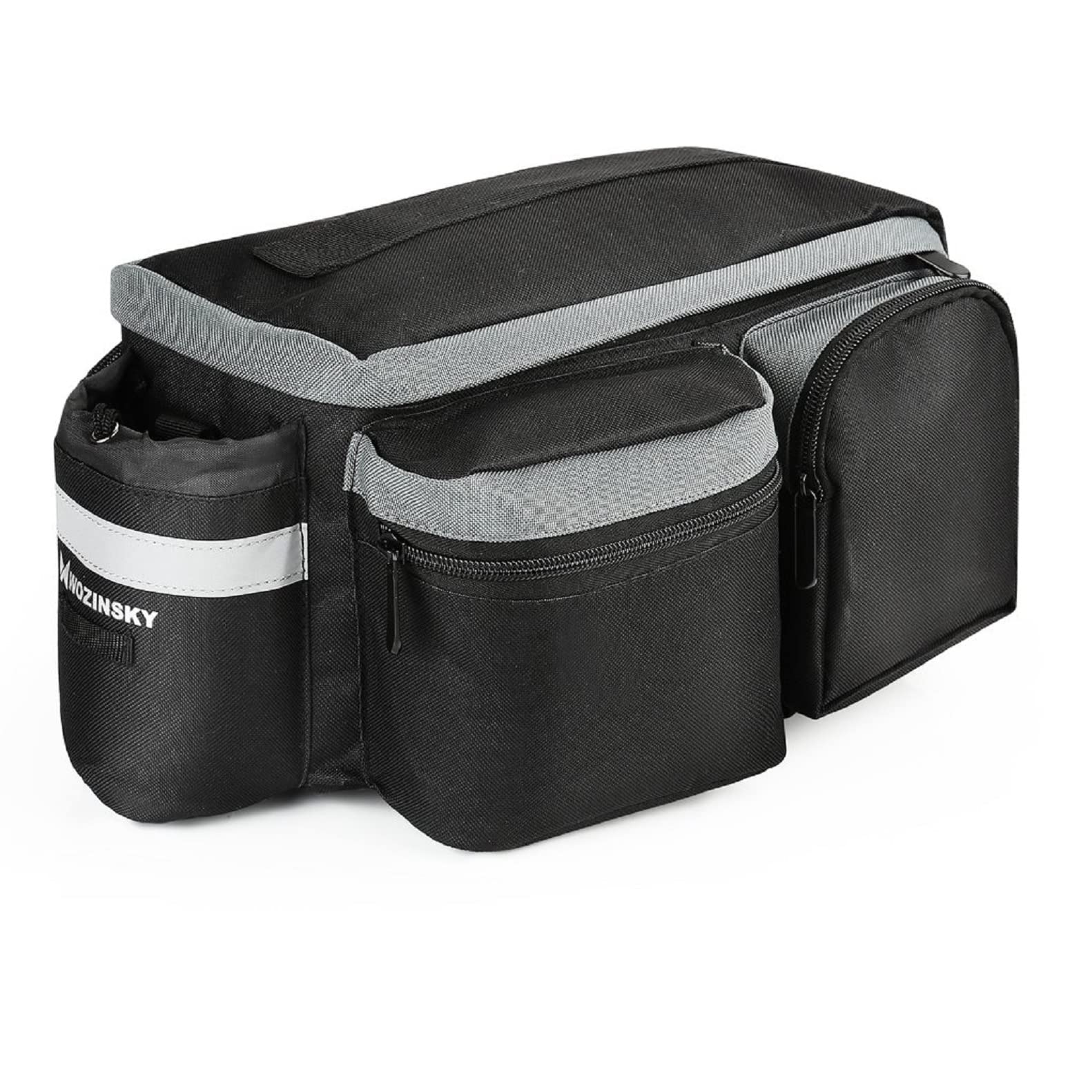 Wozinsky sacoche porte-bagages vélo étanche 6 L noire