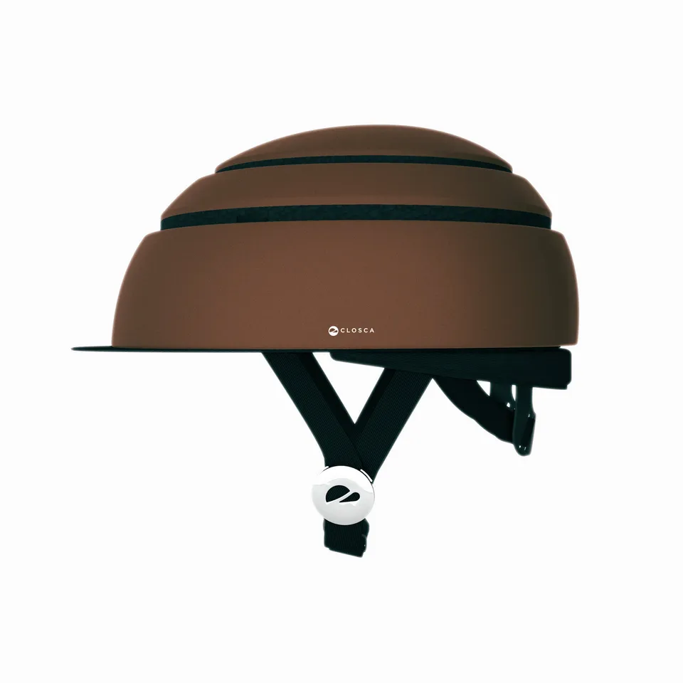 Closca Helmet Visor Chocolate casque vélo marron M