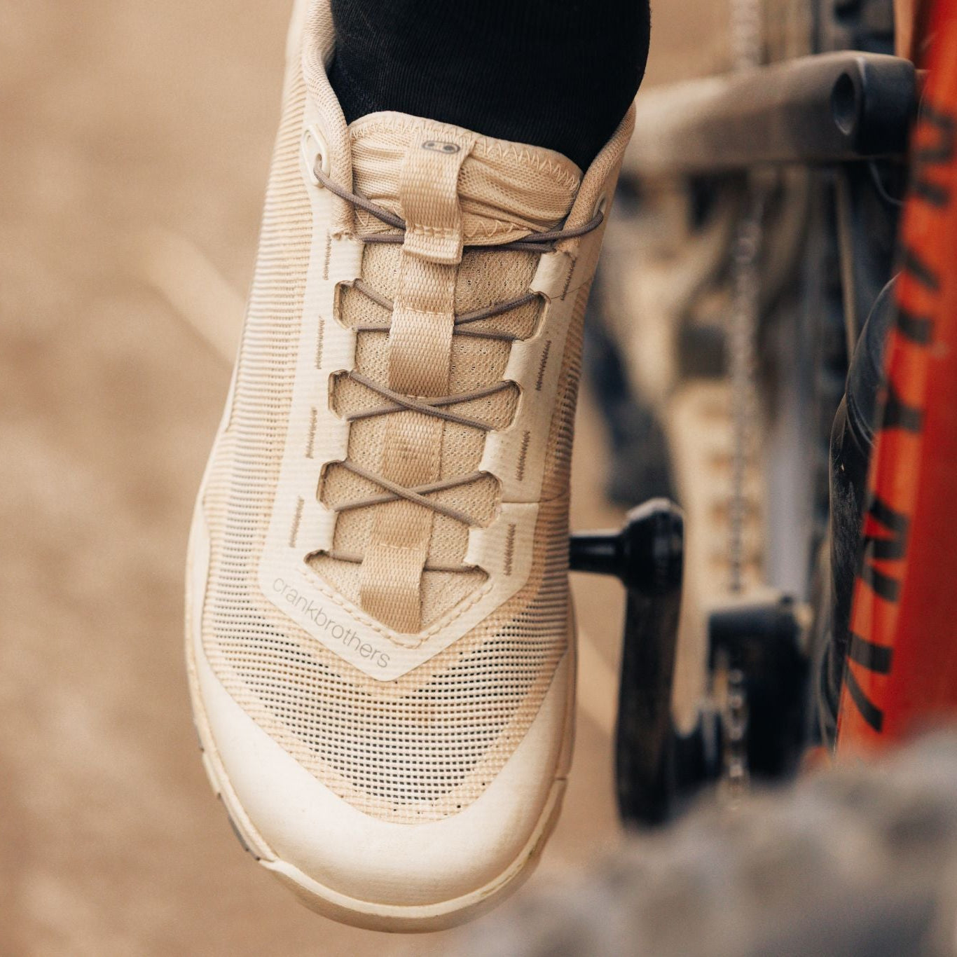 Crankbrothers Stamp Trail Speed Lace Vent Chaussure VTT Bone/Grey
