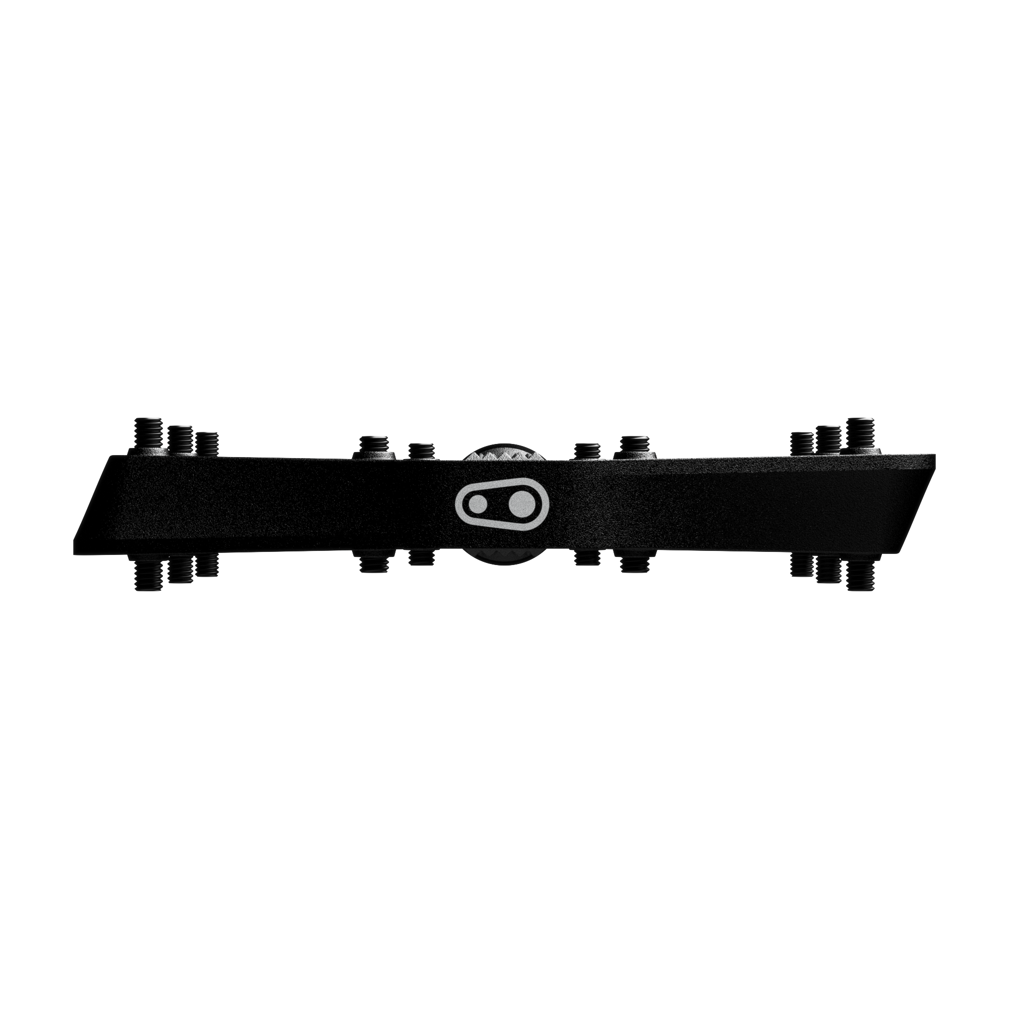 Crankbrothers Stamp 7 Large pédales plates bleu électrique alu