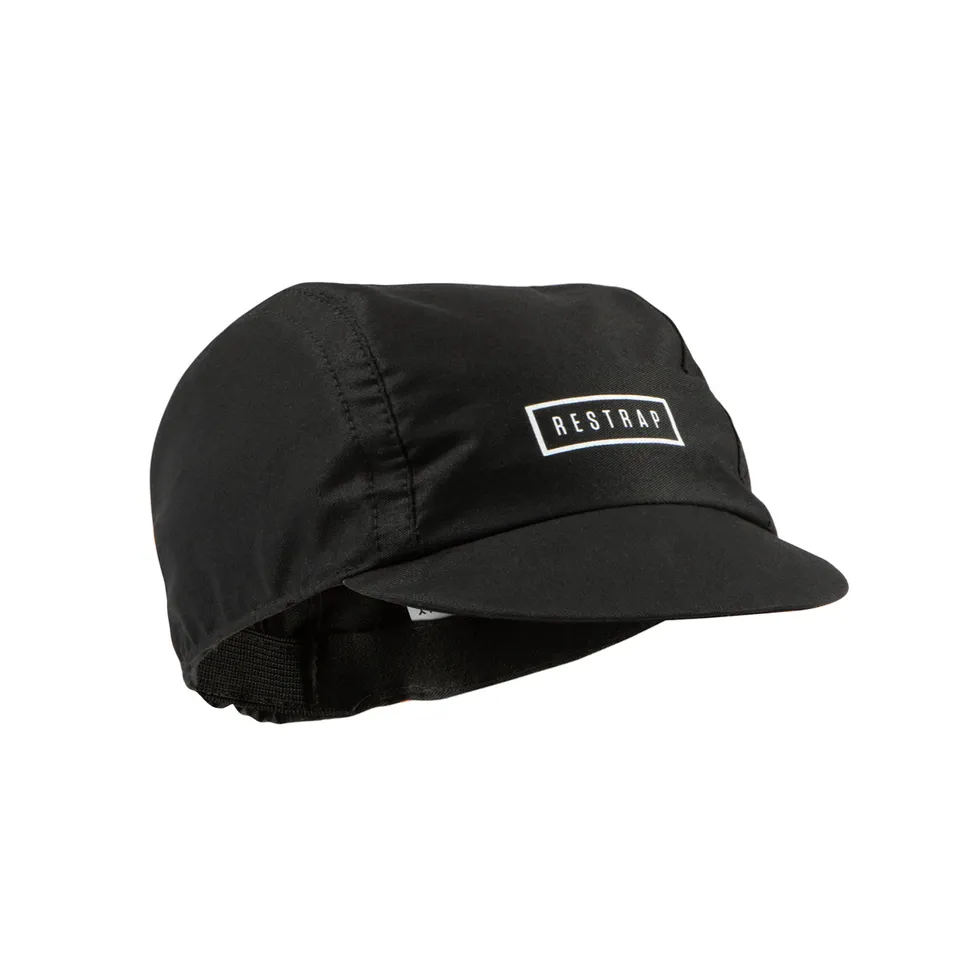 Restrap Clothing Logo casquette cycliste noire respirante