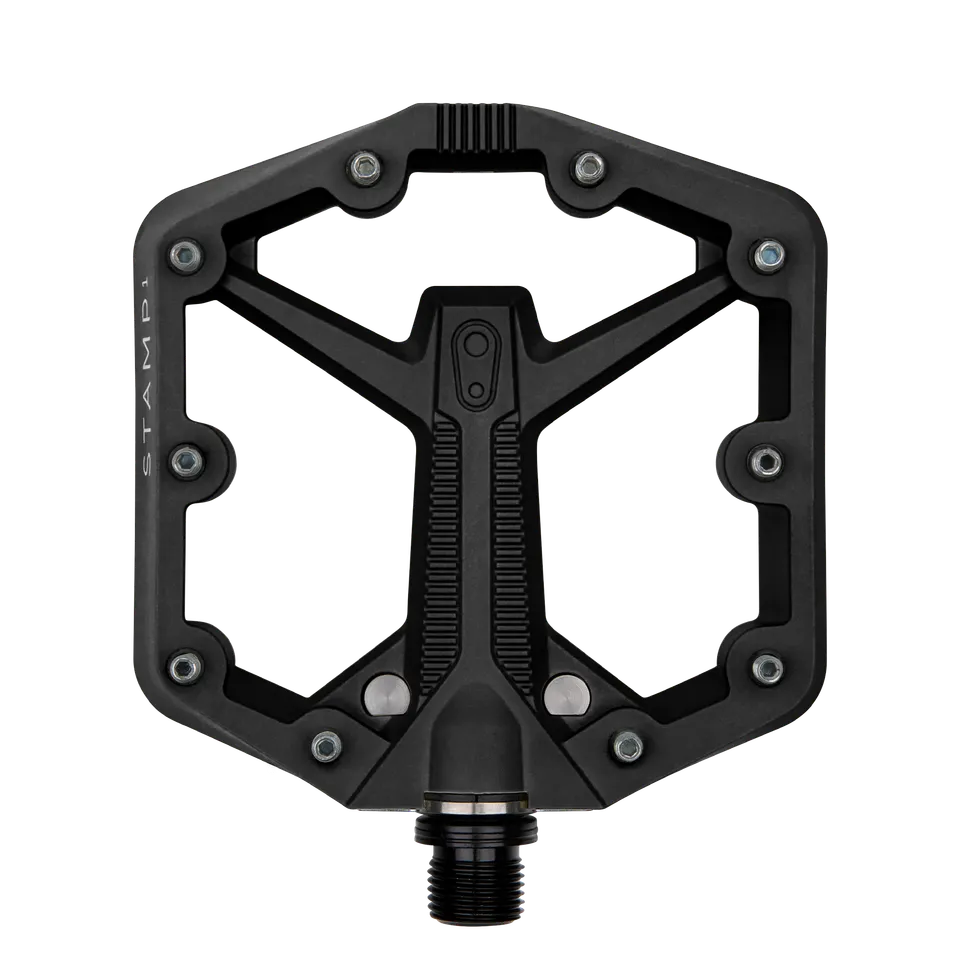 Crankbrothers Stamp 1 Gen 2 Small Pédales Plates Nylon Noir Concaves
