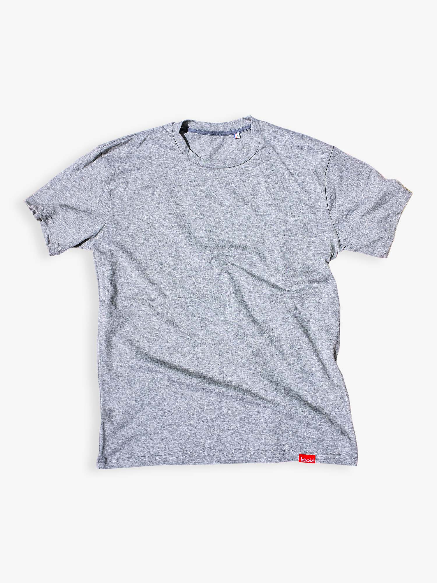 Atelier Velocidade Horizon t-shirt coton Marine coupe droite