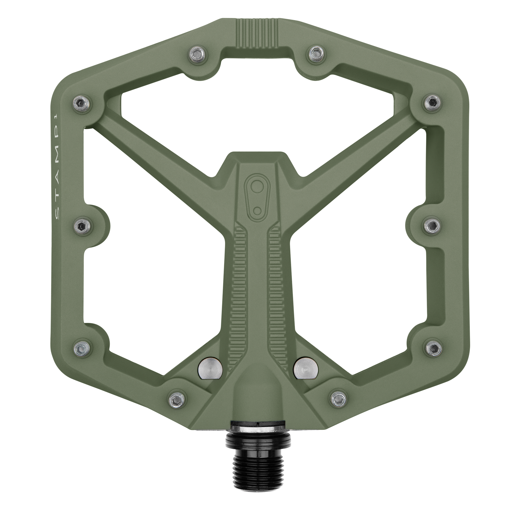 Crankbrothers Stamp 1 Gen 2 Large Pédales Plates Nylon Noir Concaves