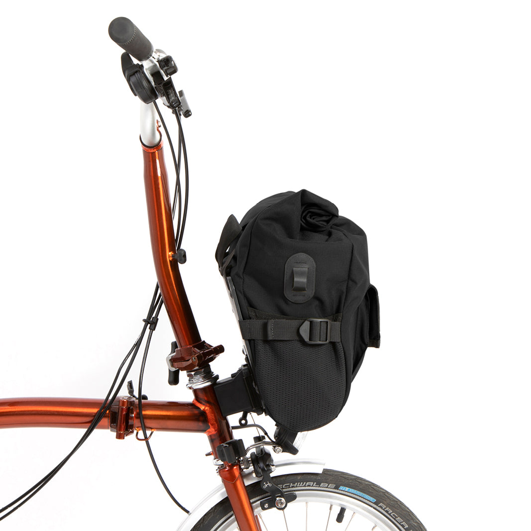 Restrap City Loader 20L sacoche vélo pliant noire étanche