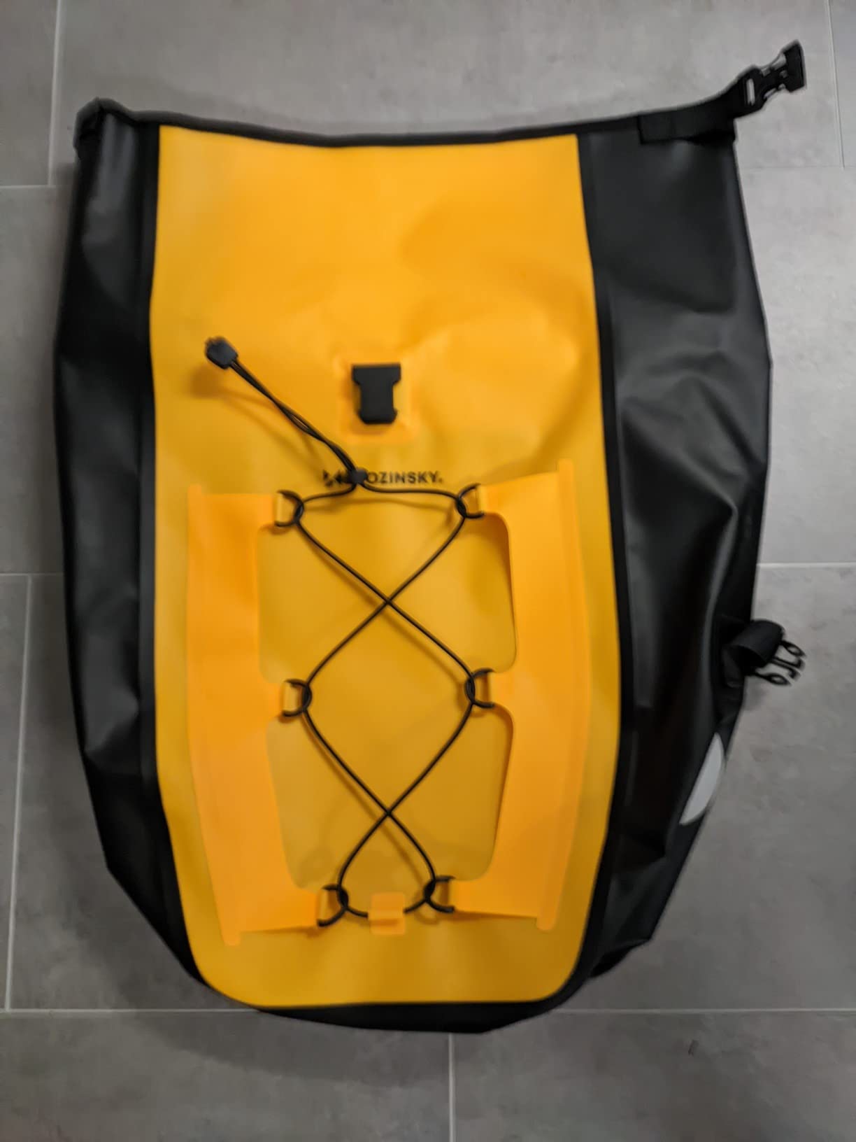 Wozinsky WBB24YE sac étanche porte-bagages 25L jaune
