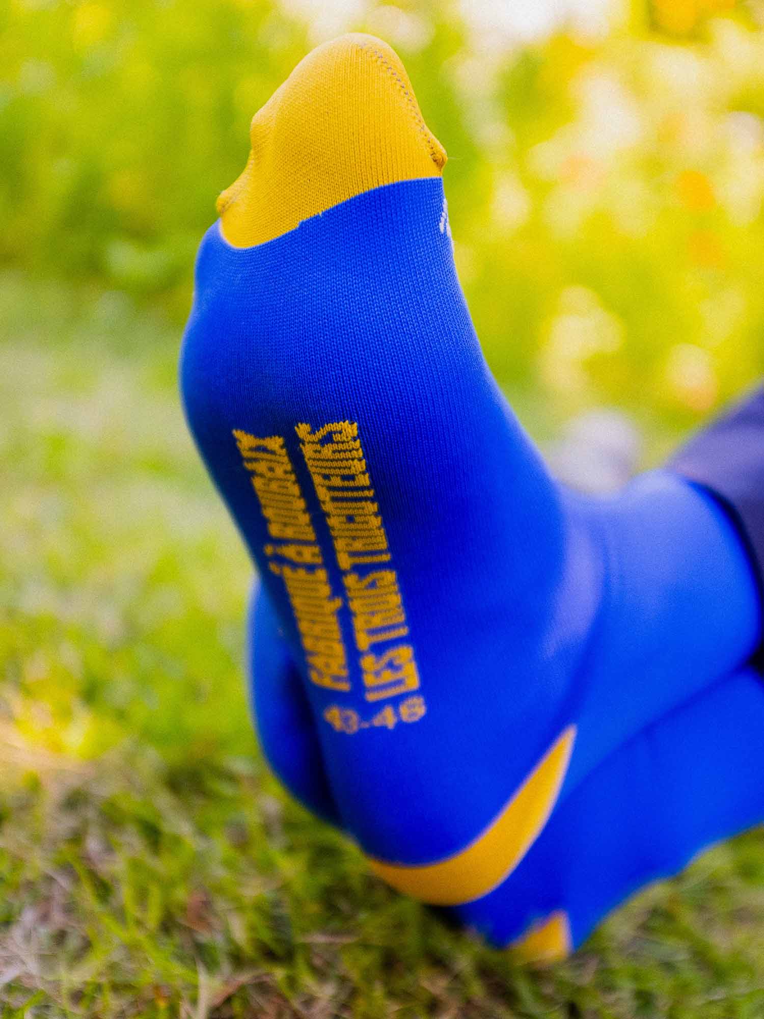 Atelier Velocidade Explore chaussettes vélo Noir 43-46 mi-mollet