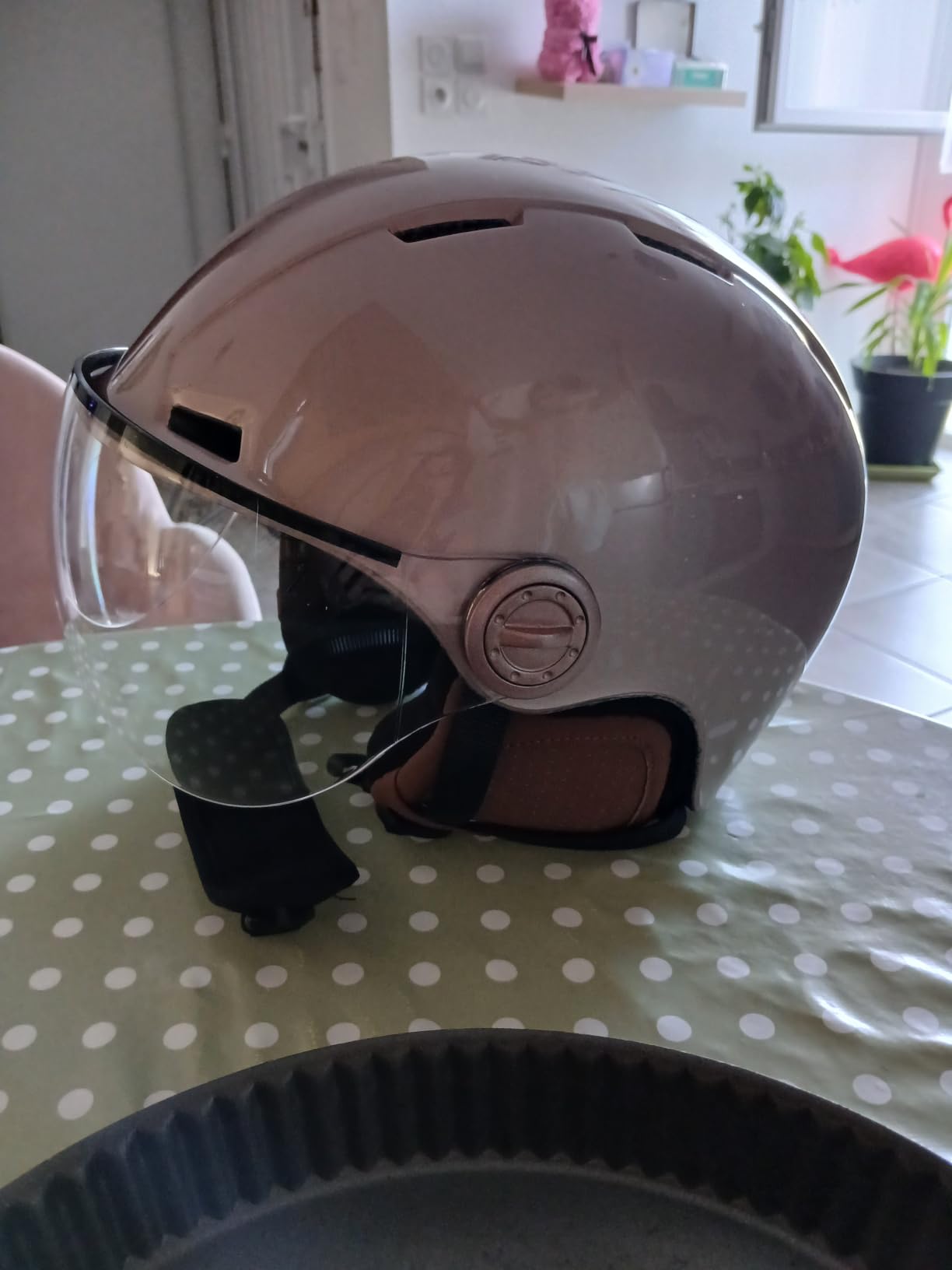 CASR Style Casque Vélo Urbain Noir Visière M 55-58 cm