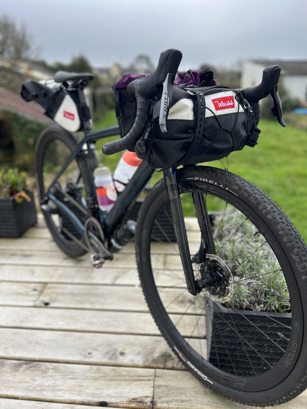 Atelier Velocidade Grizzli 2.0 sacoche guidon 17,8L forêt