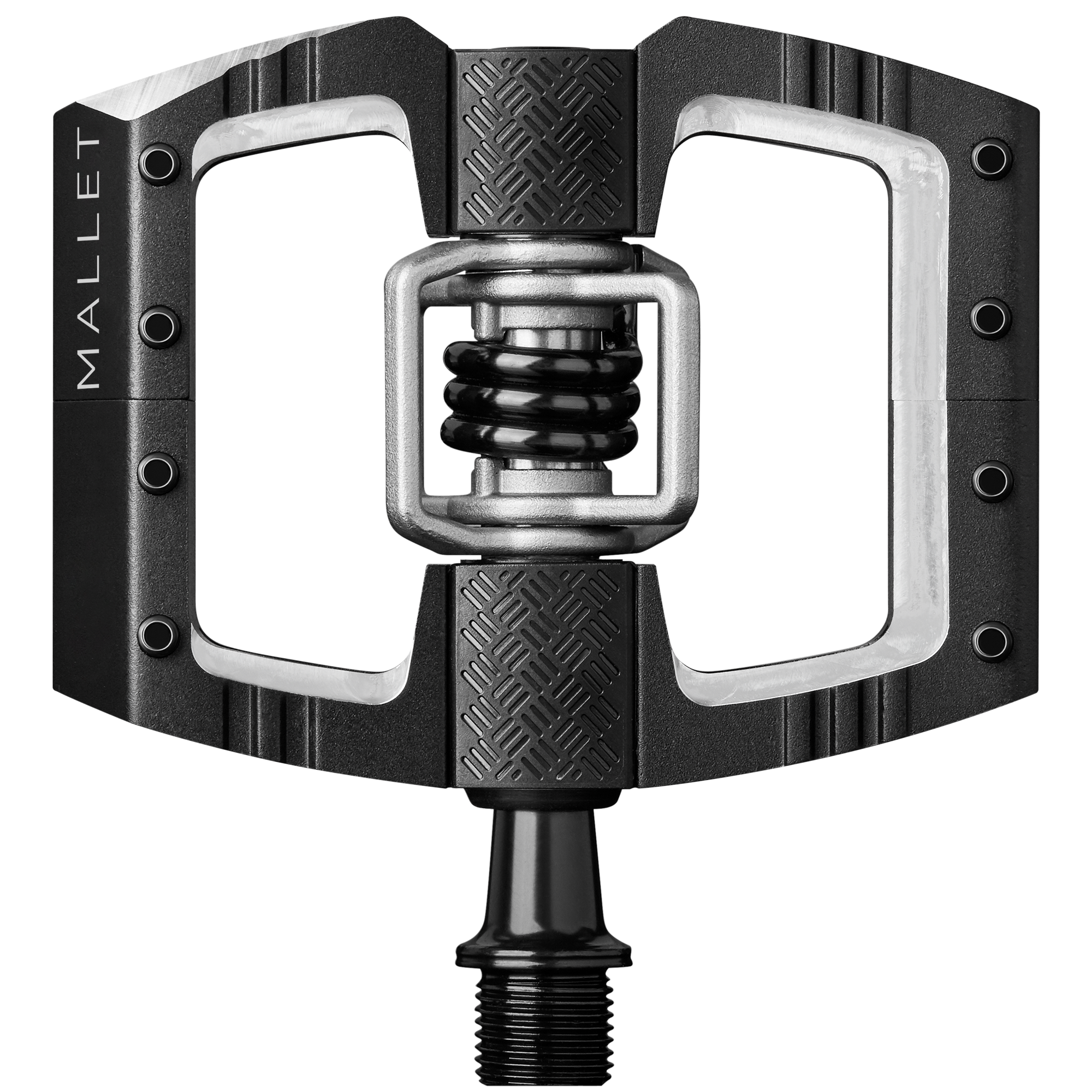 Crankbrothers Mallet DH pédales automatiques rouge DH