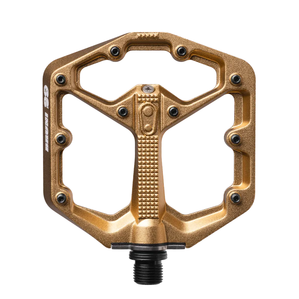 Crankbrothers Stamp 7 Small pédales plates Bruni bronze alu