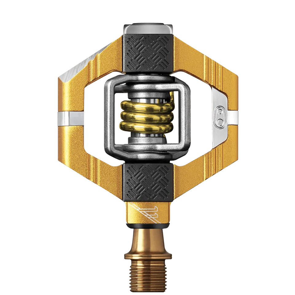 Crankbrothers Candy 11 pédales VTT titane or automatiques