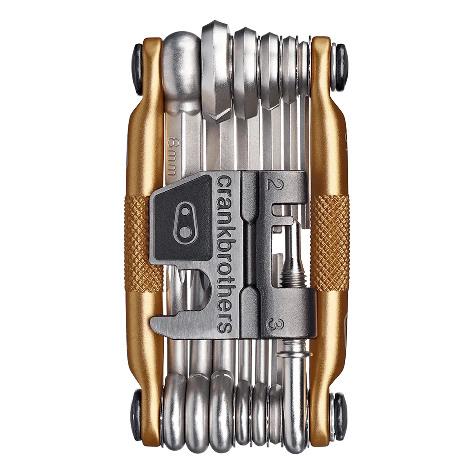 Crankbrothers M19 Multitool Vélo Or 19 Fonctions