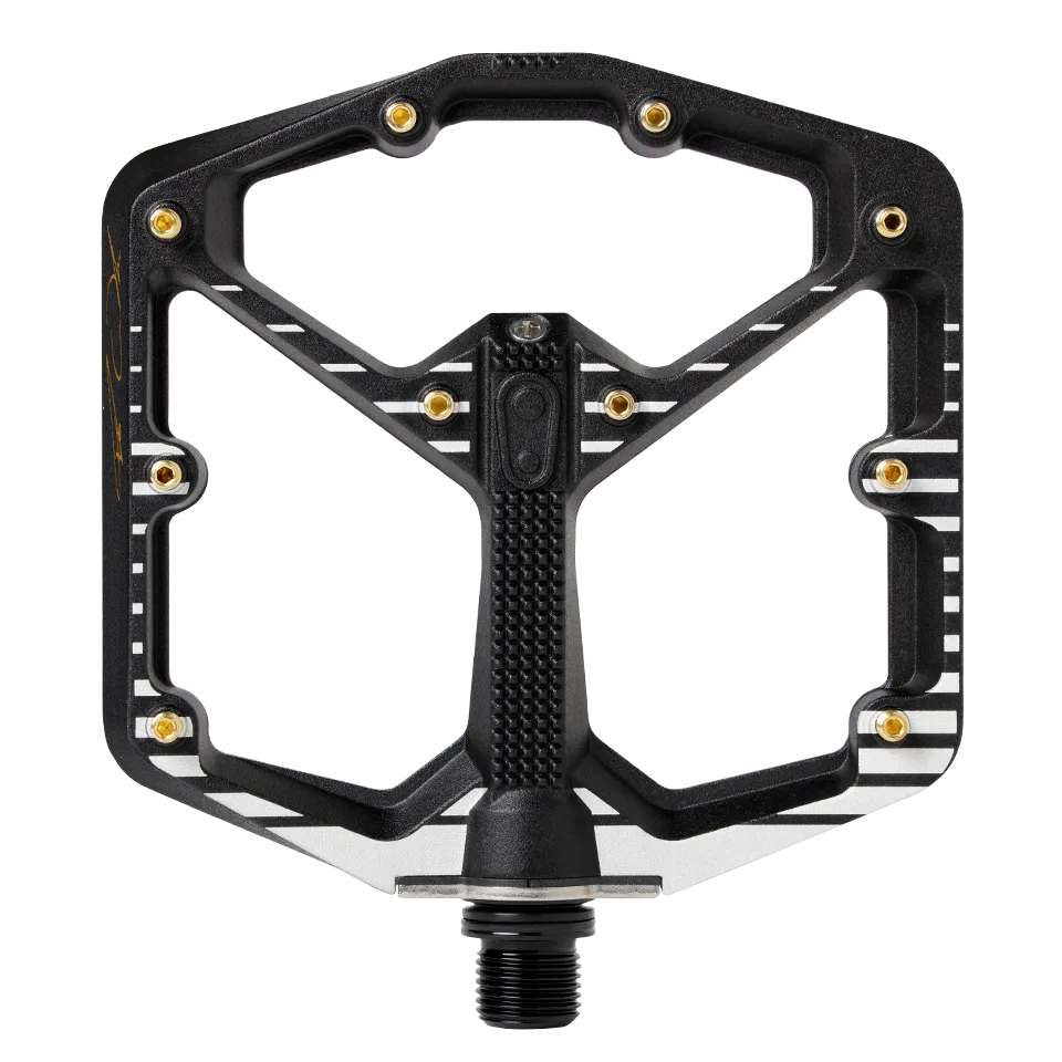 Crankbrothers Stamp 7 Large Pédales Plates Alu Noir Édition Fabio