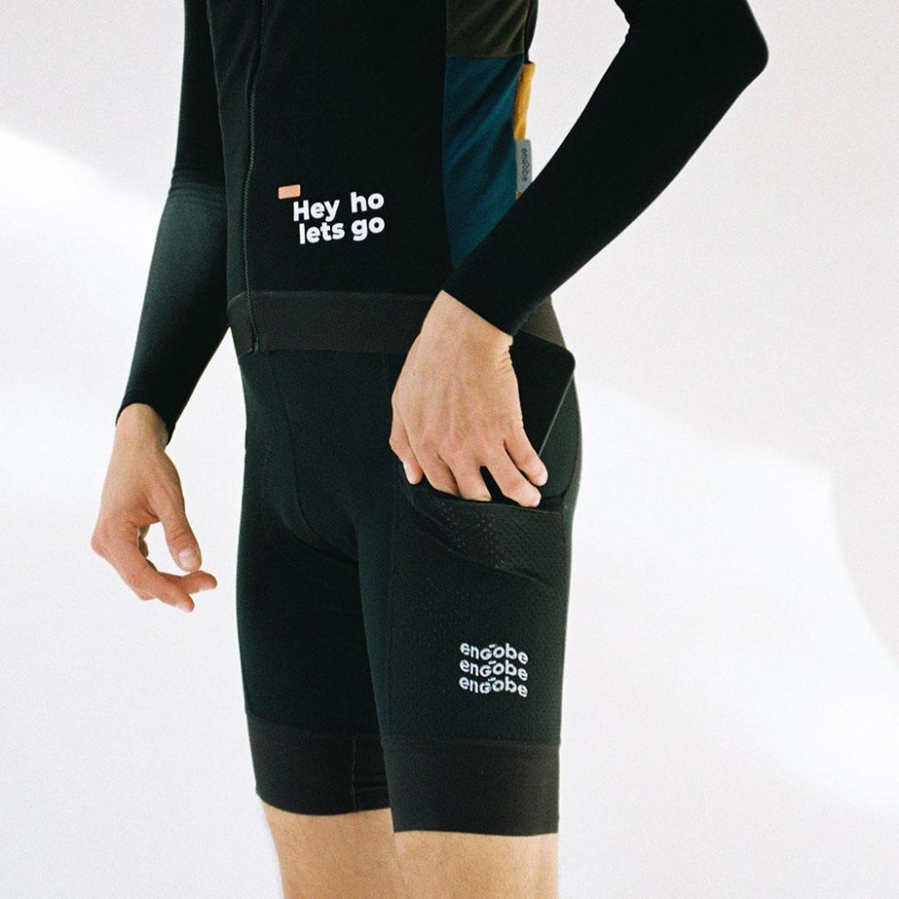 Closca Apparel Cargo cuissard vélo noir poches latérales