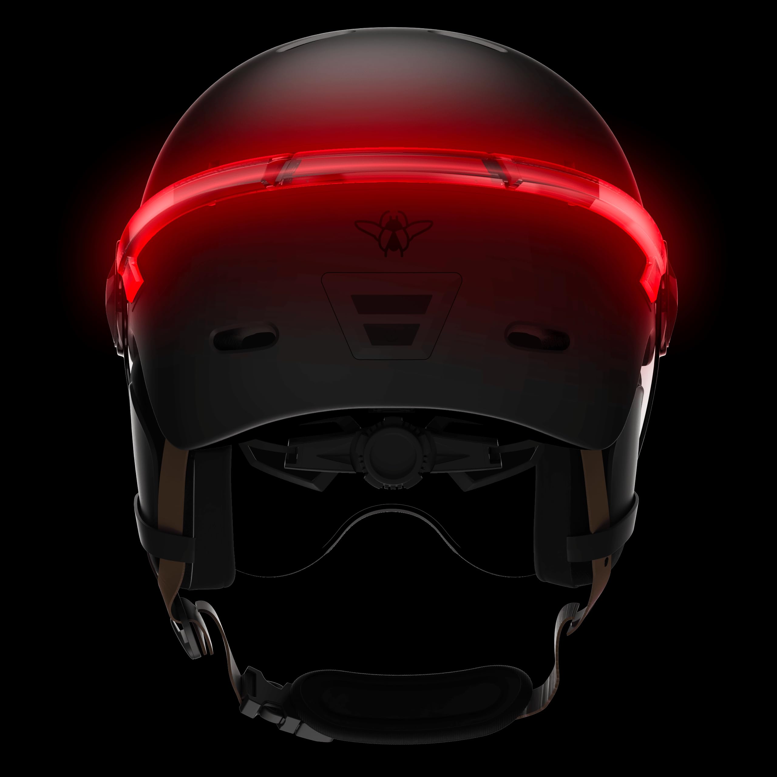 CASR Glow Casque Vélo LED Gris Taille M 55-58 cm