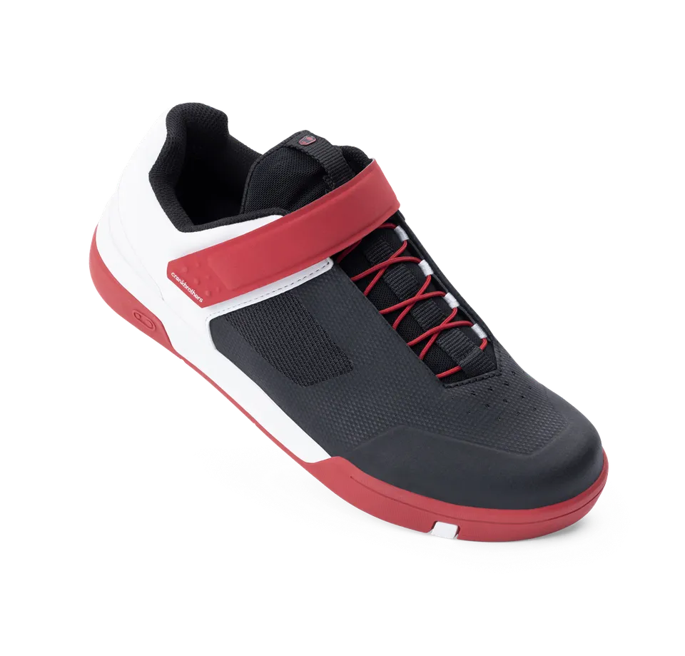 Crankbrothers Stamp Speed Lace Chaussures Rouge/Noir