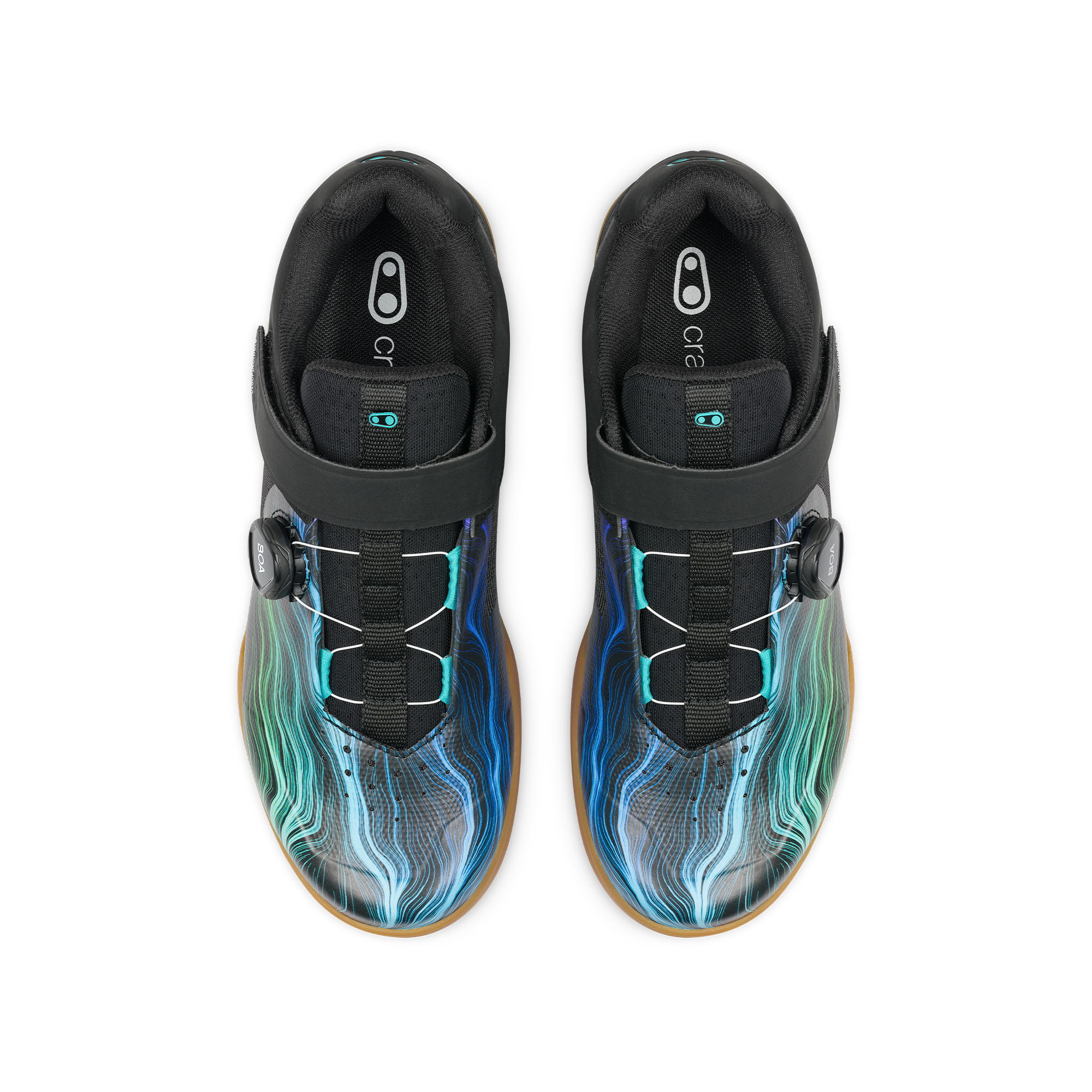 Crankbrothers Mallet BOA Chaussures VTT Noir Bleu