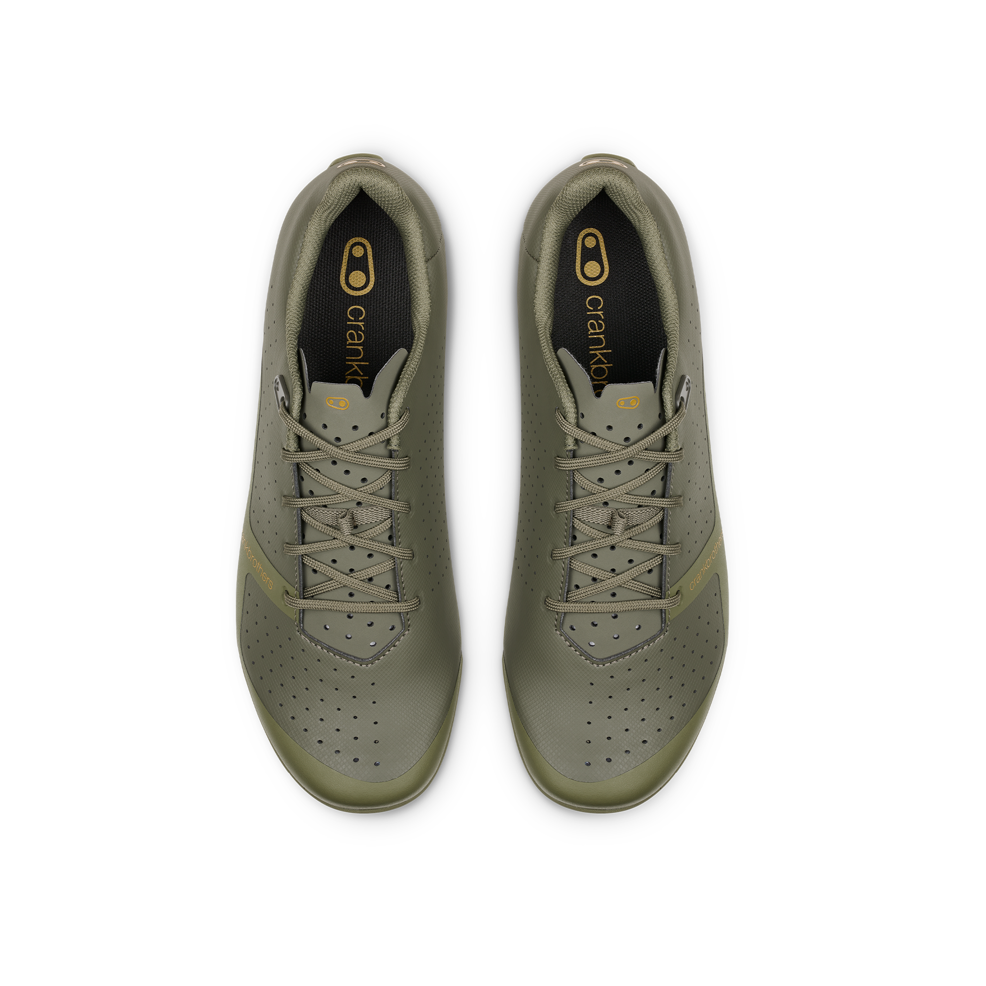 Crankbrothers Candy Lace chaussures automatiques Green/Ochre XC