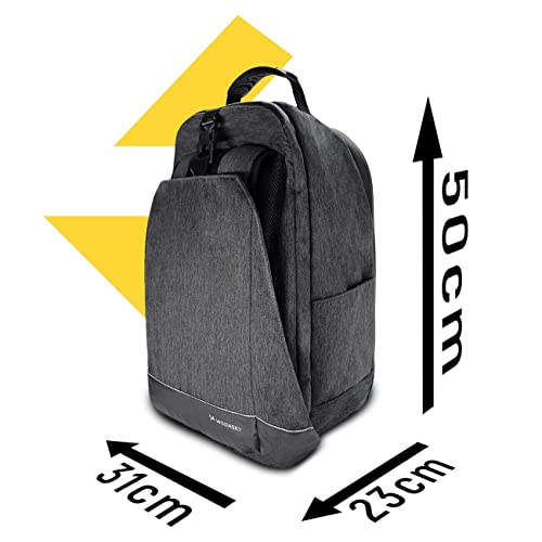 Wozinsky WBB33BK sac voyage vélo 40 L 2 en 1 étanche noir