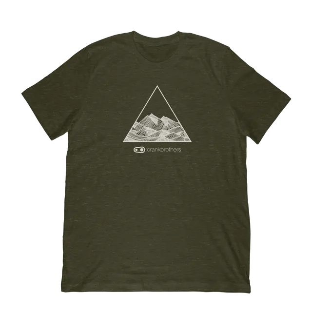 Crankbrothers Outline Tee t-shirt unisexe taille M coton