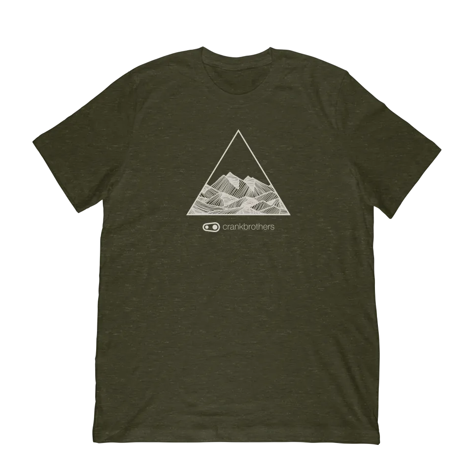 Crankbrothers Outline Tee t-shirt unisexe taille M coton