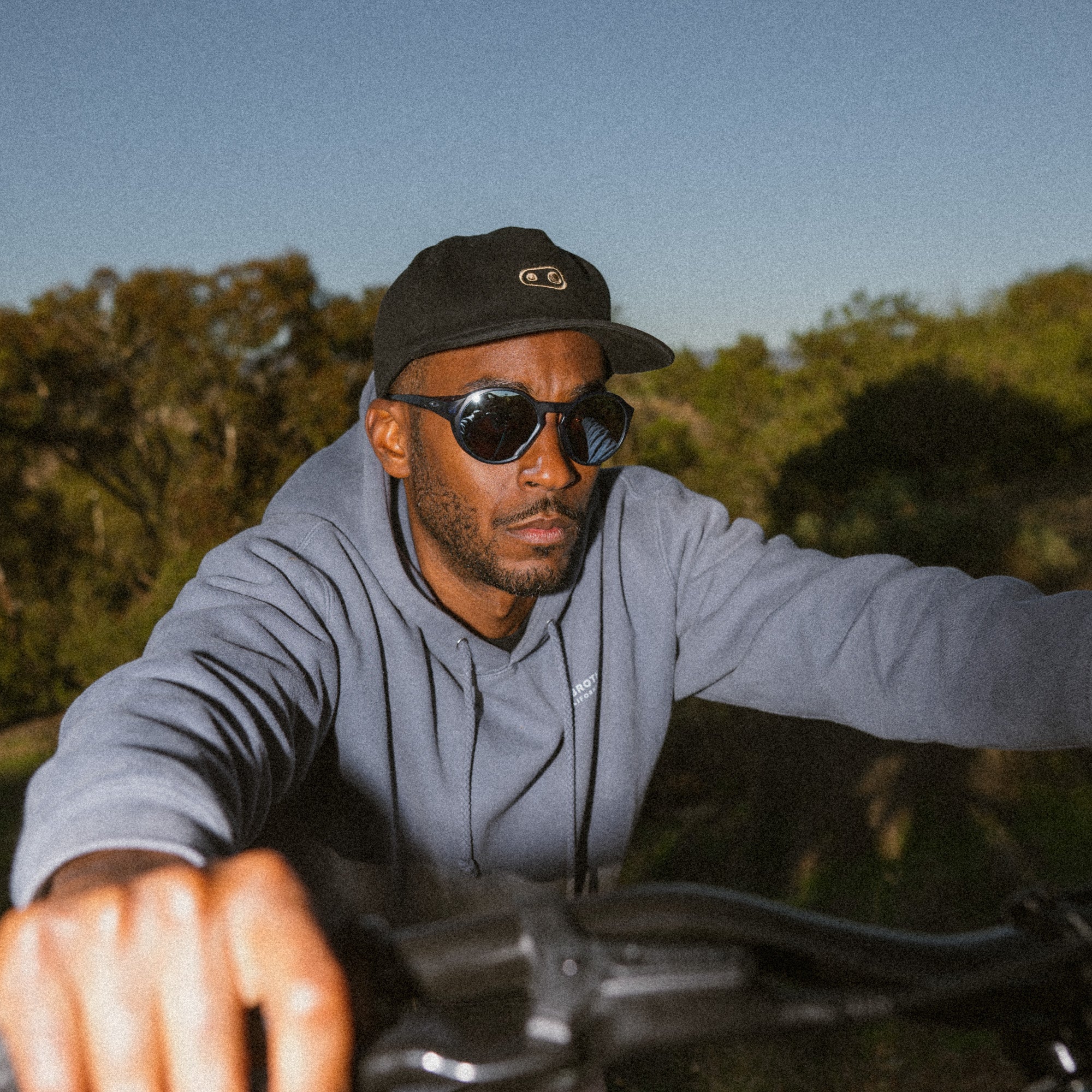 Crankbrothers Classic Icon casquette noire coton réglable